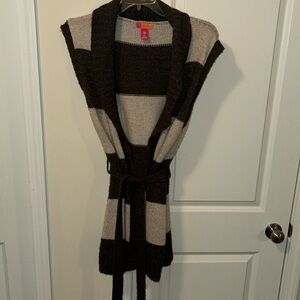 Stripe Cardigan Size XL